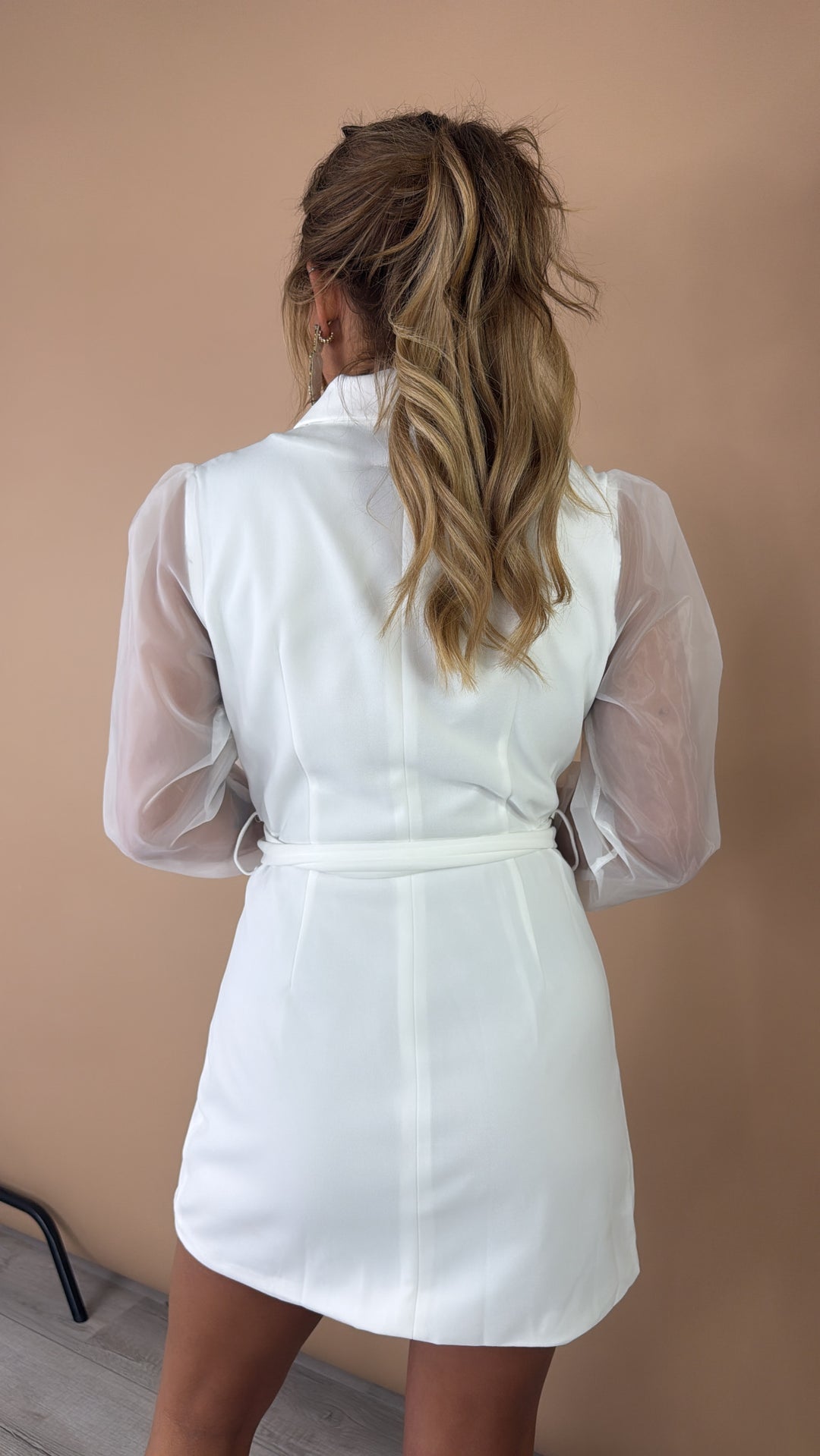 Let's Meet Up Blazer Dress, White – Everyday Chic Boutique Let's Meet Up Blazer Dress, White – Everyday Chic Boutique