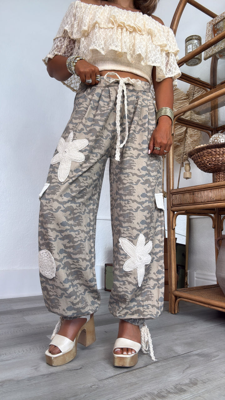 Rare form Patched Joggers, Camo