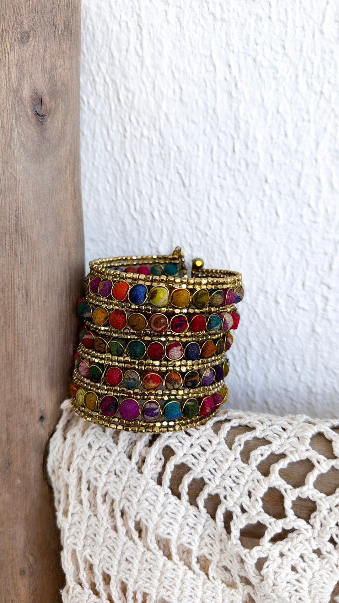 Cynthia Beaded Arm Cuff