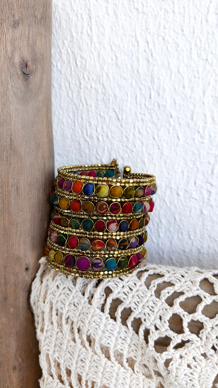Cynthia Beaded Arm Cuff