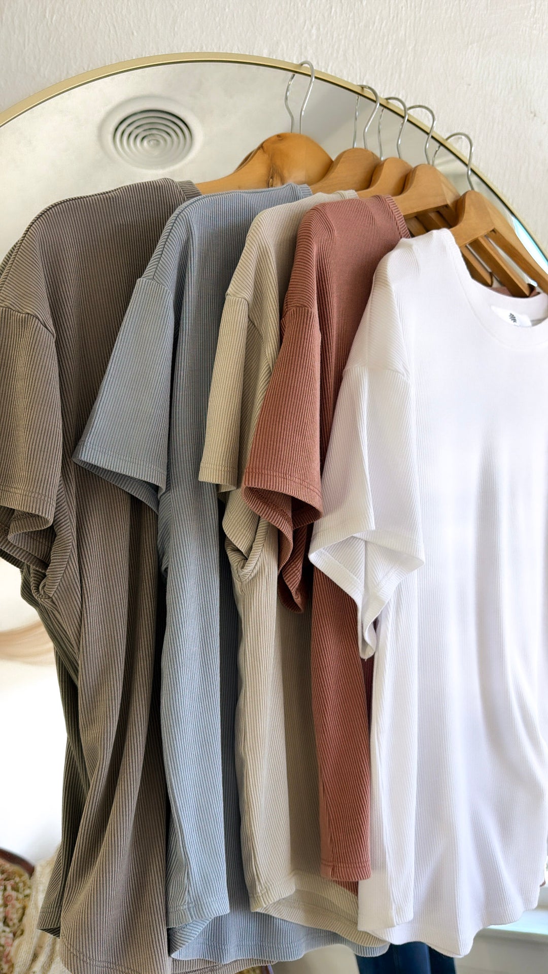 Ultra Soft Boxy Tee, Terracotta