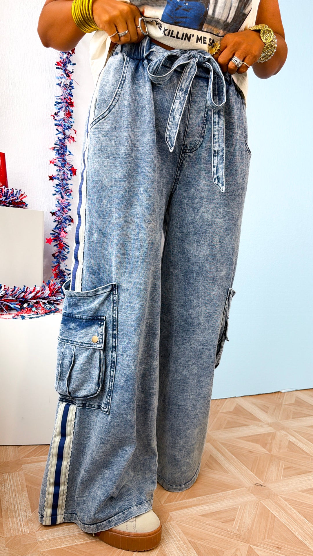Luxe Relaxed Pant, Denim