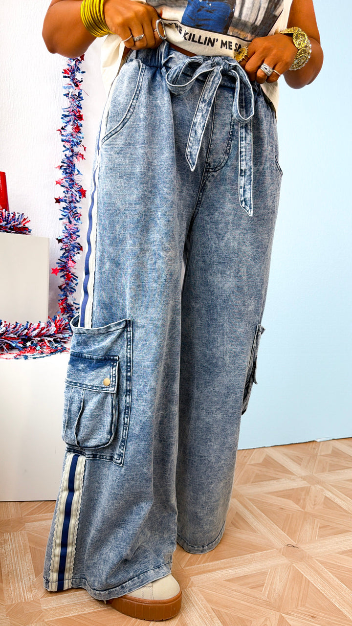 Luxe Relaxed Pant, Denim