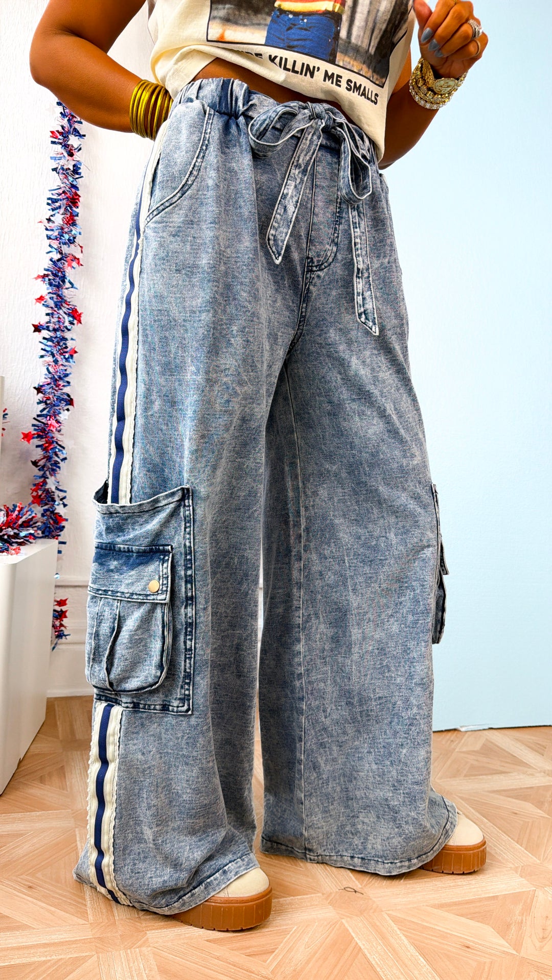Luxe Relaxed Pant, Denim