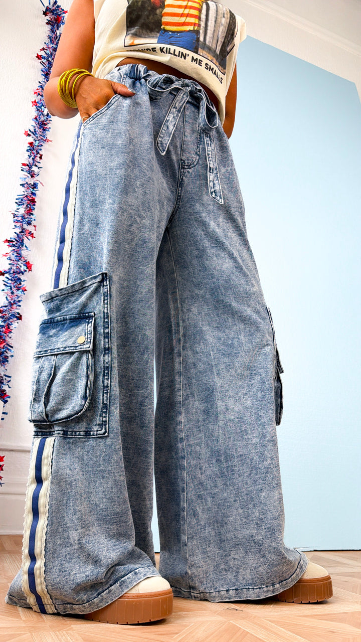 Luxe Relaxed Pant, Denim