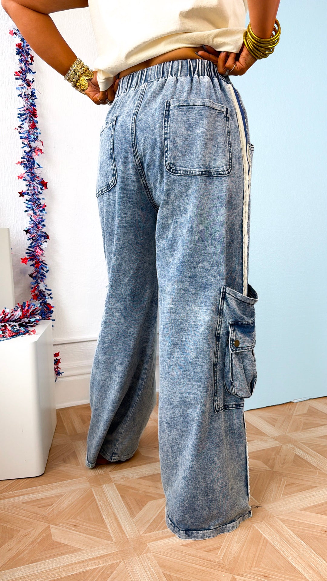 Luxe Relaxed Pant, Denim