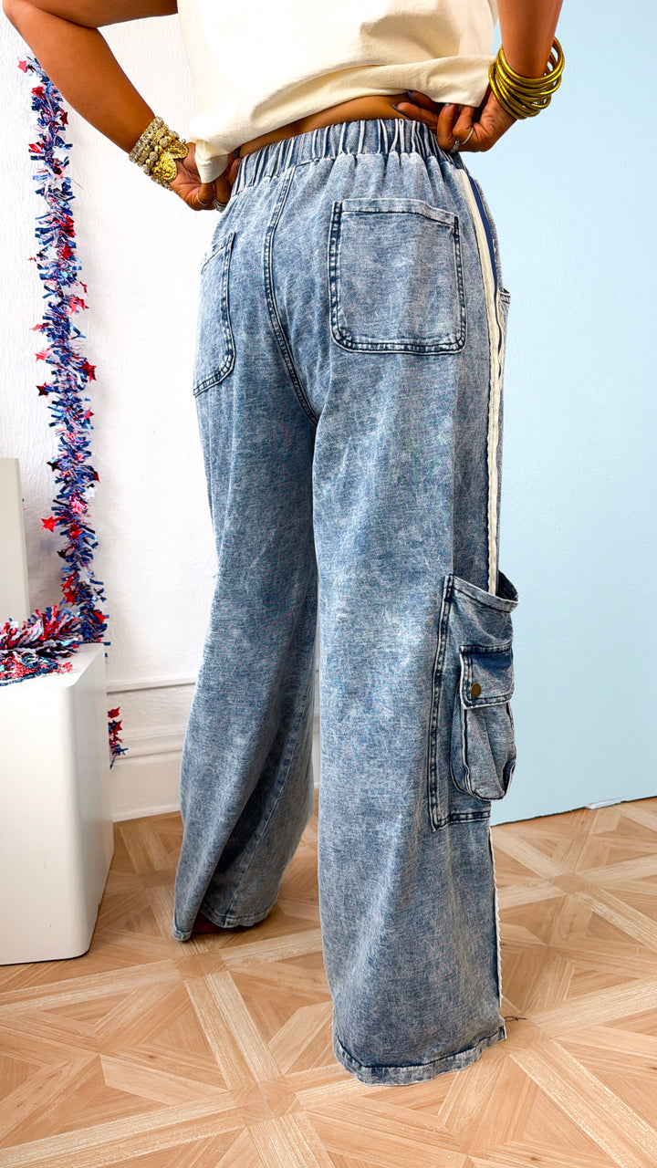 Luxe Relaxed Pant, Denim
