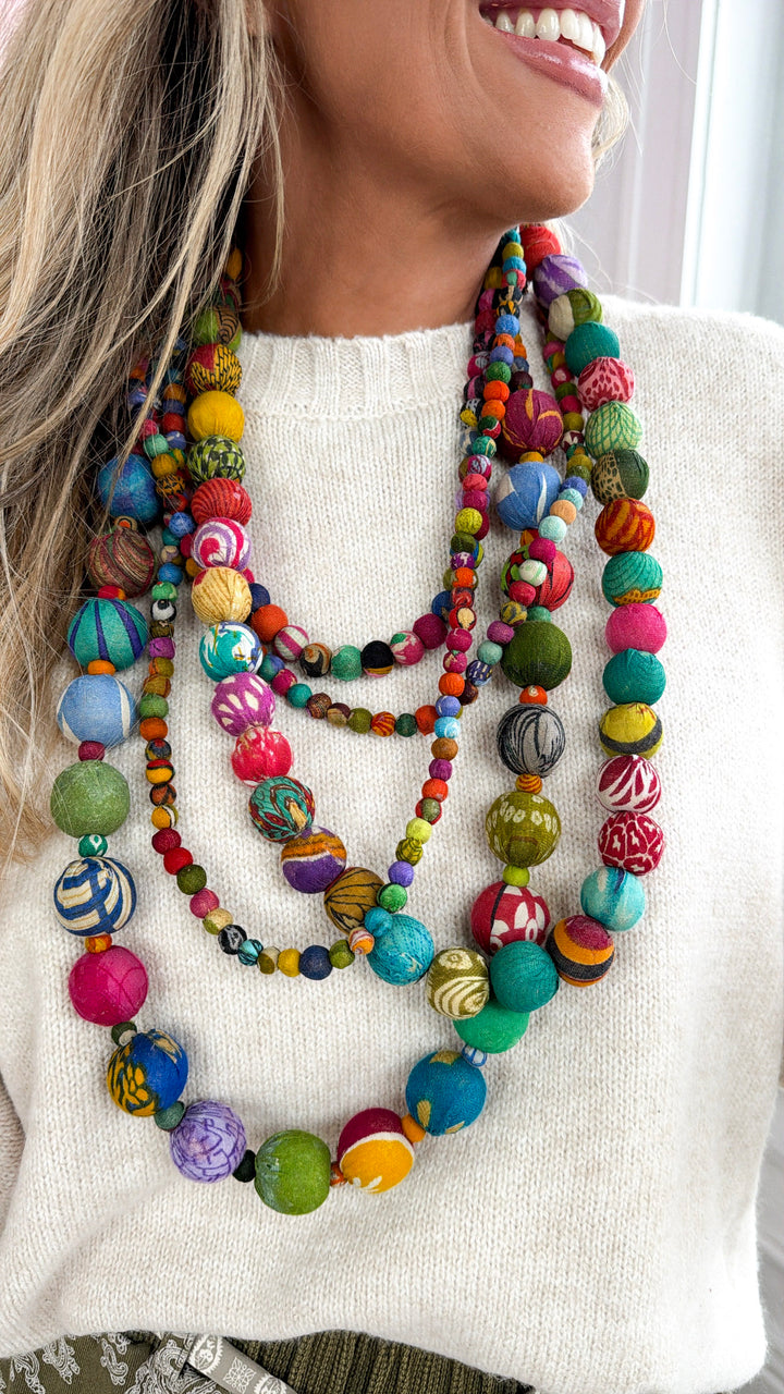 Isla XL Multi Beaded Necklace