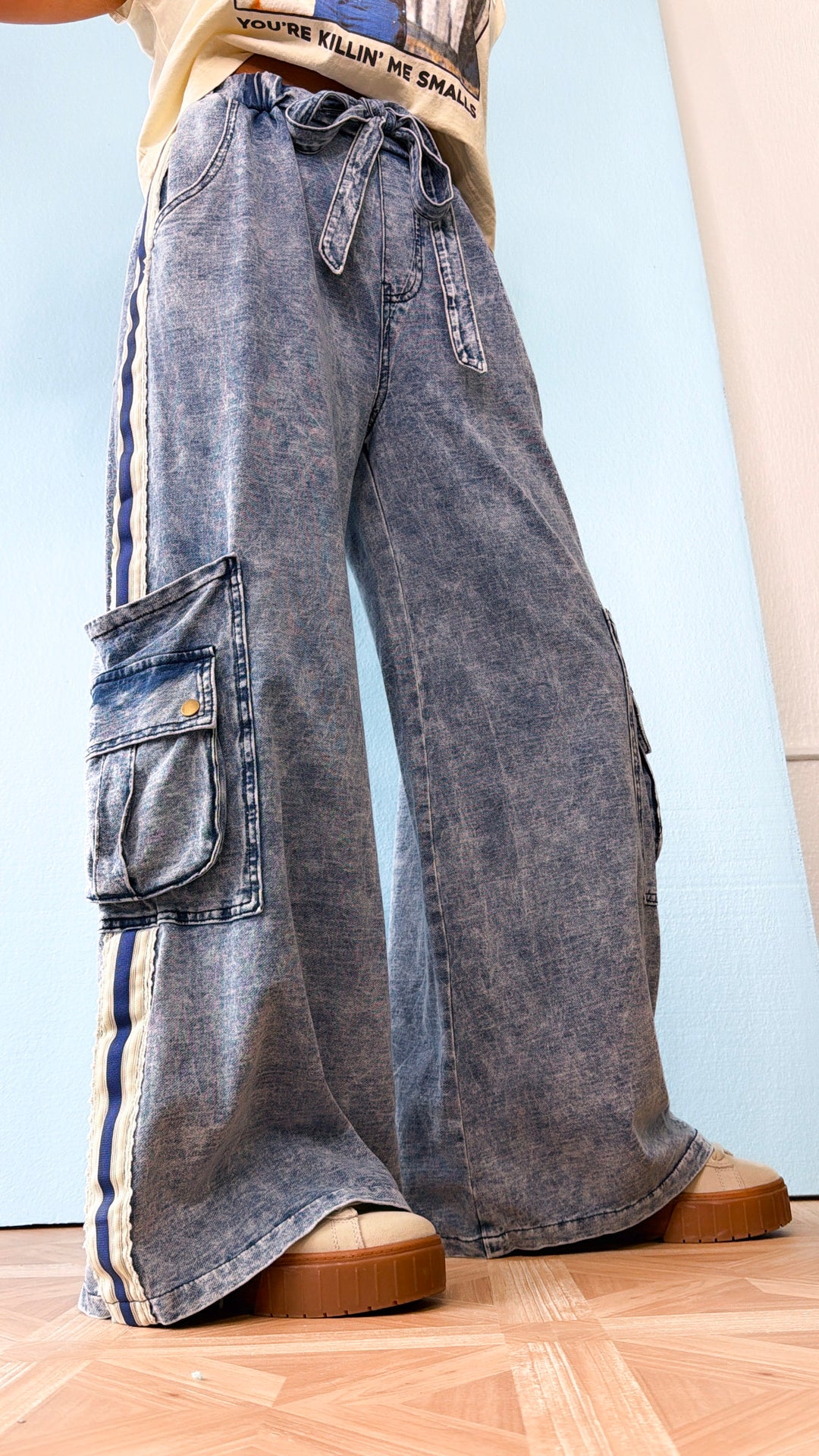 Luxe Relaxed Pant, Denim