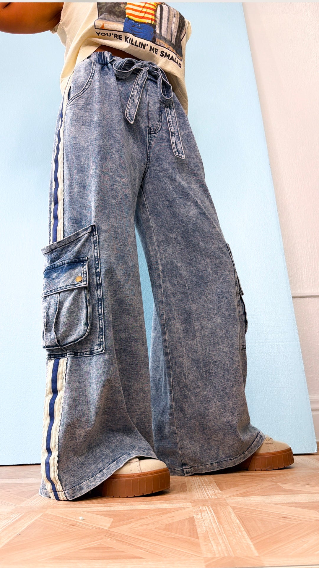 Luxe Relaxed Pant, Denim