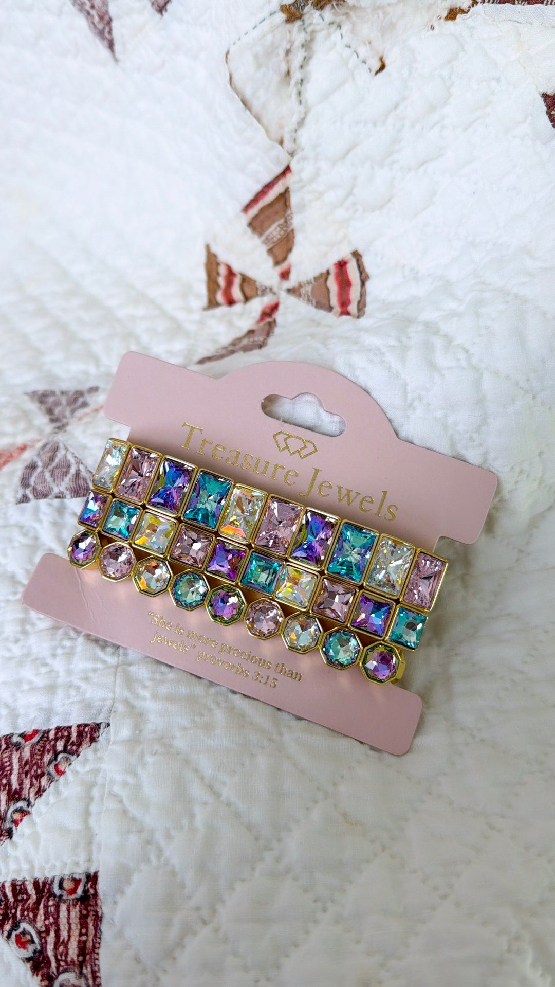 All the Sparkles Bracelet Stack