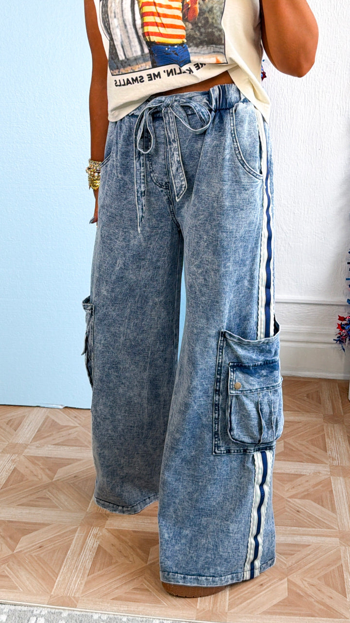 Luxe Relaxed Pant, Denim