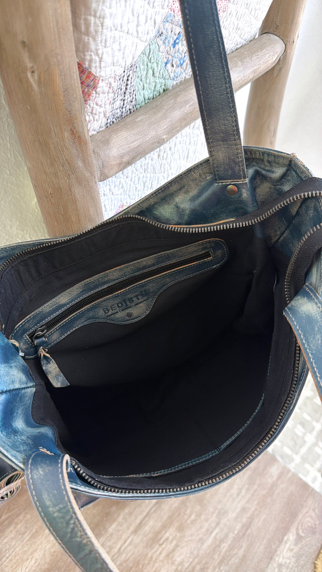 Bedstu Ridgefield Leather Bag, Blazer Hand Wash