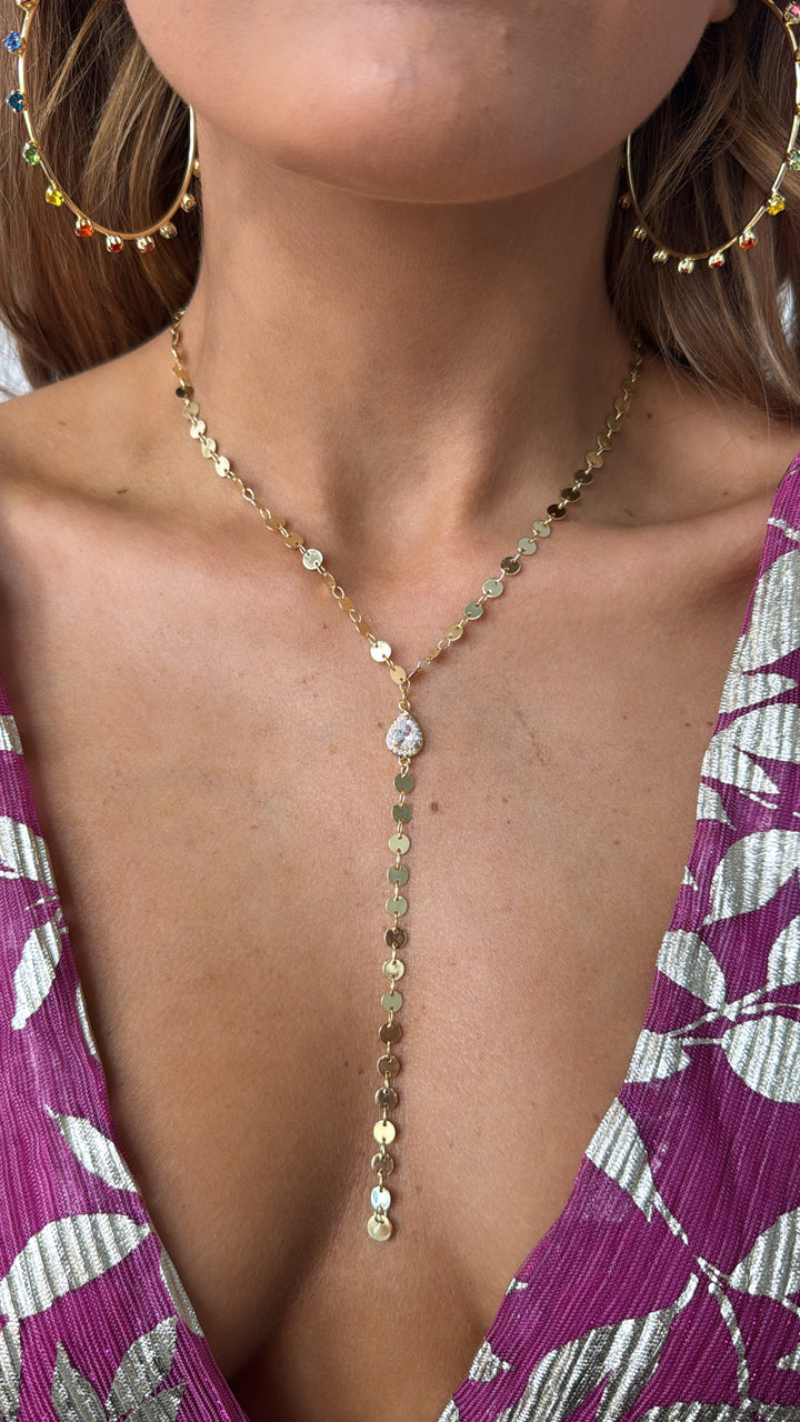 Treasure Jewels: Golden Glow Lariat