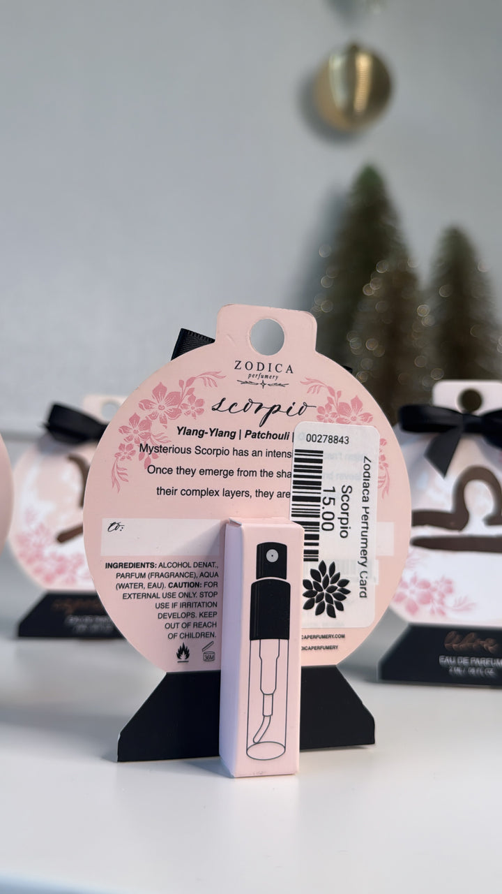 Zodiaca Perfumery Card