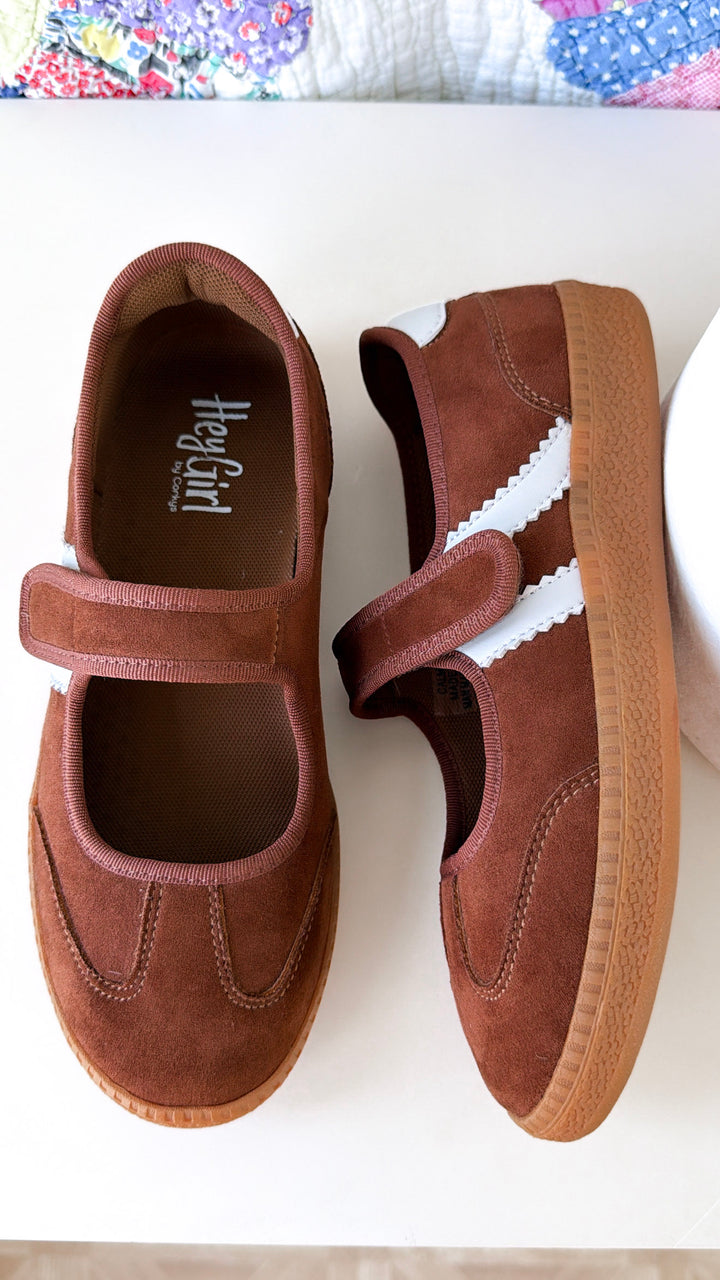 My Mary Jane Sneaker, Chestnut