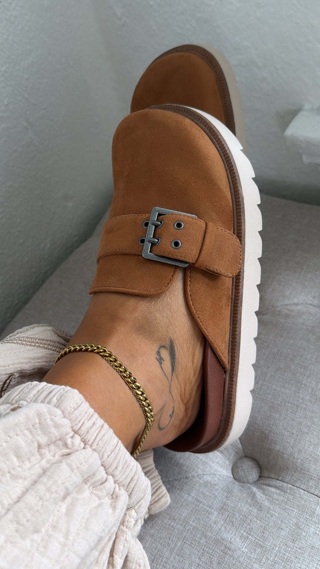 Mirewood Clogs, Camel