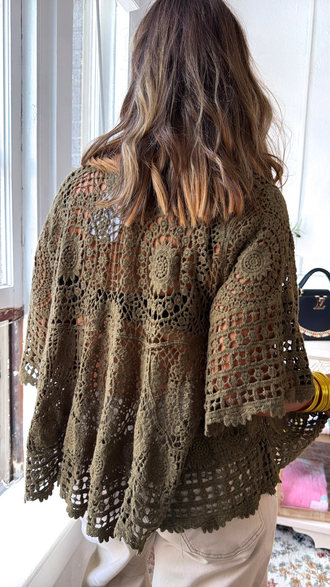 Sage & Sun Knit Top, Olive