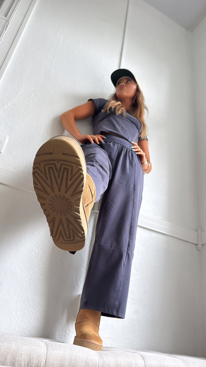 Jetset Lounge Set, Acid Black