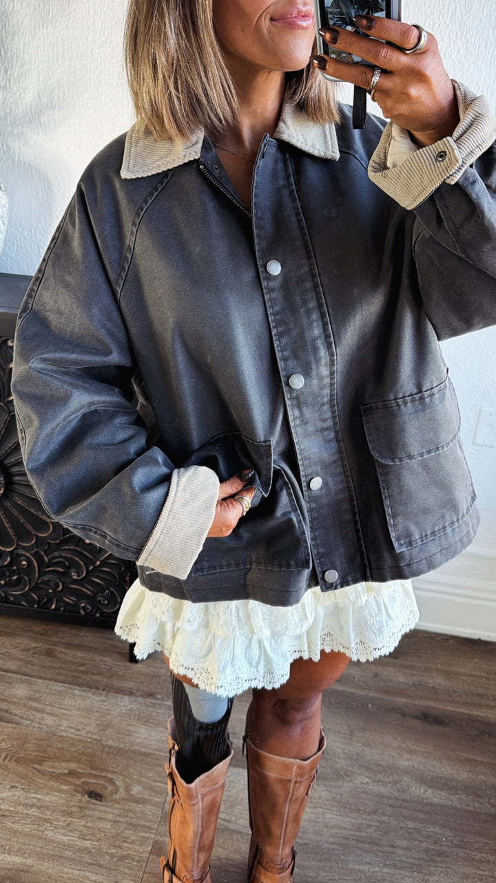 Coal Ridge Utility Jacket, Charcoal