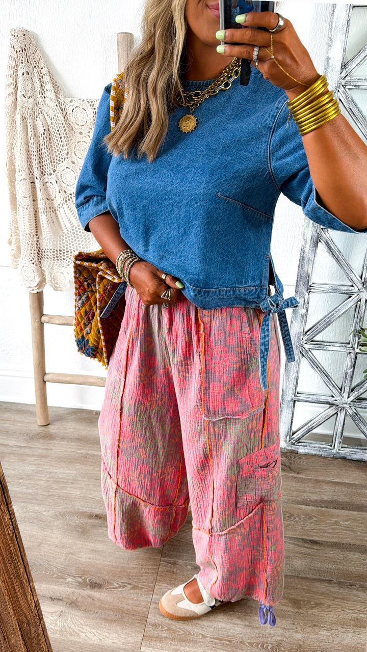 Belong To You Floral Jogger, Lavender