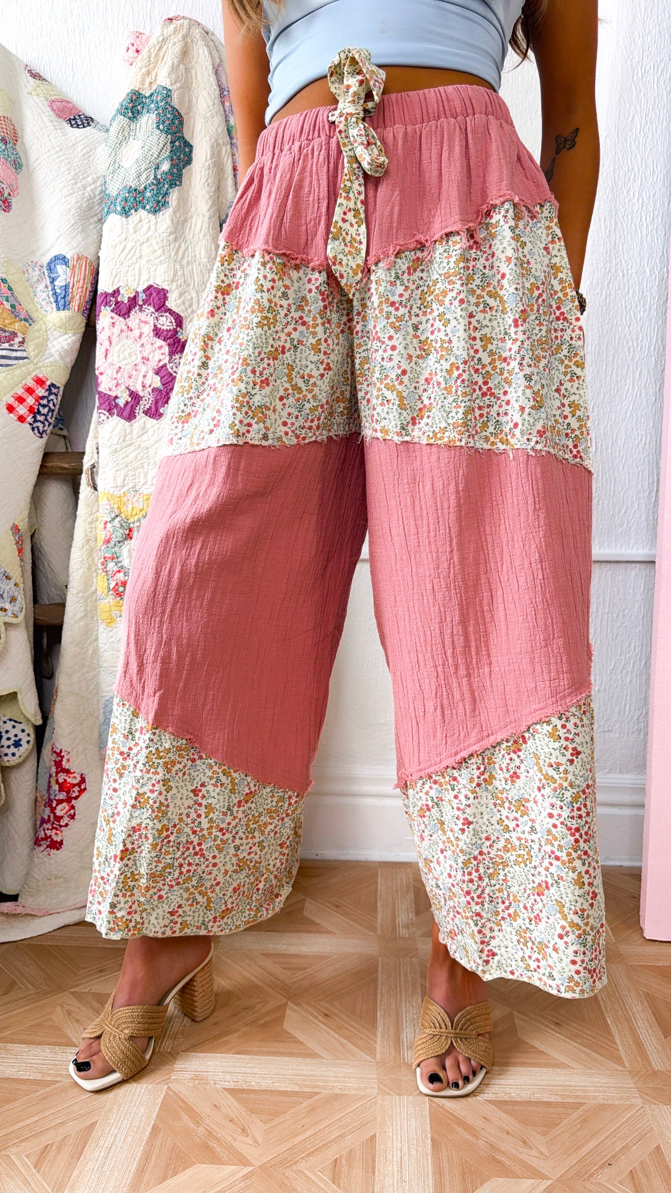 Wildflower Breeze Pant, Dusty Peach – Everyday Chic Boutique
