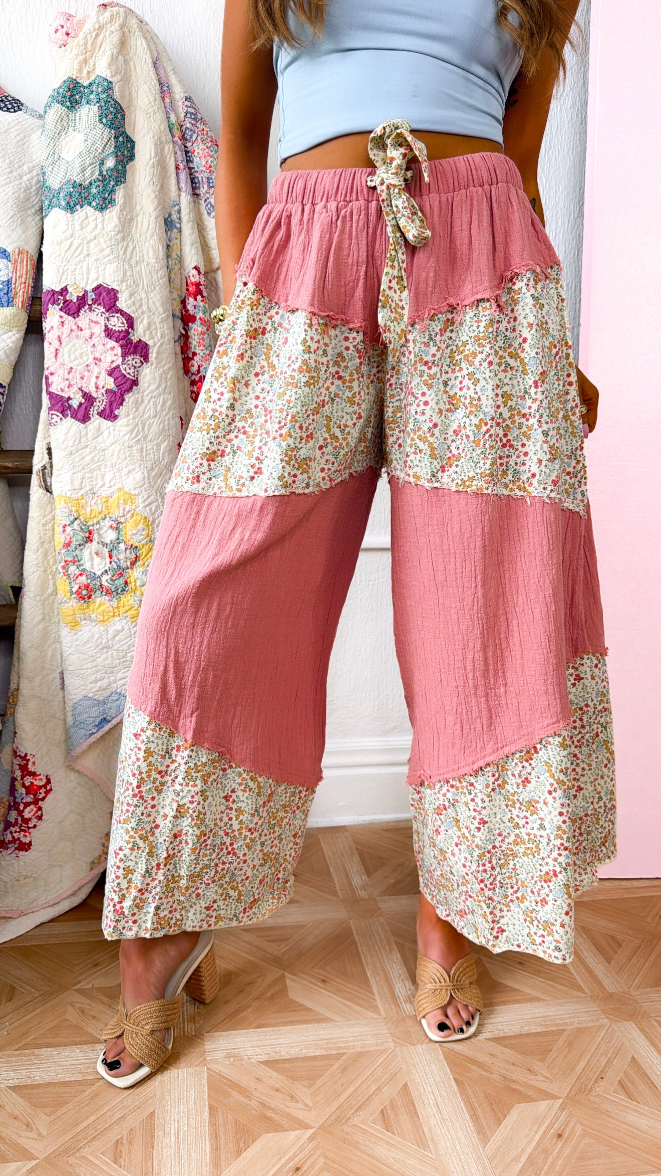 Wildflower Breeze Pant, Dusty Peach – Everyday Chic Boutique