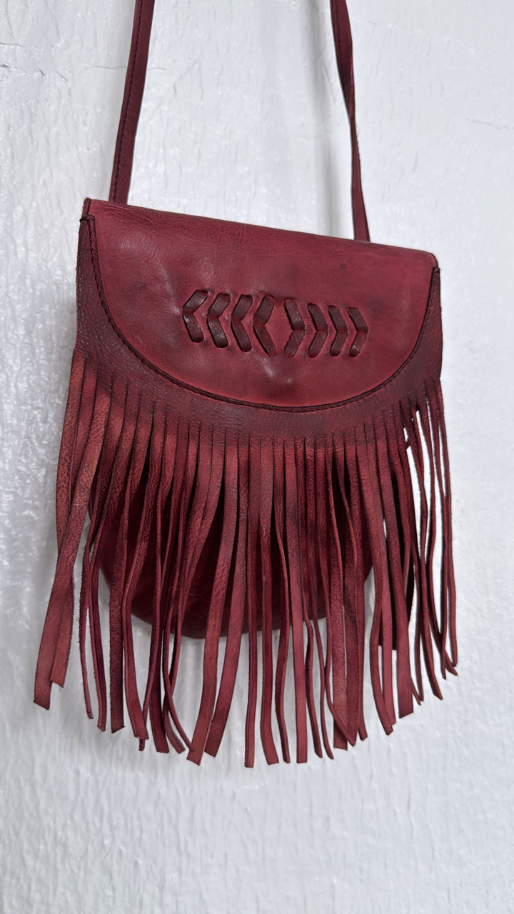 Willow Fringe XBody , Burgundy