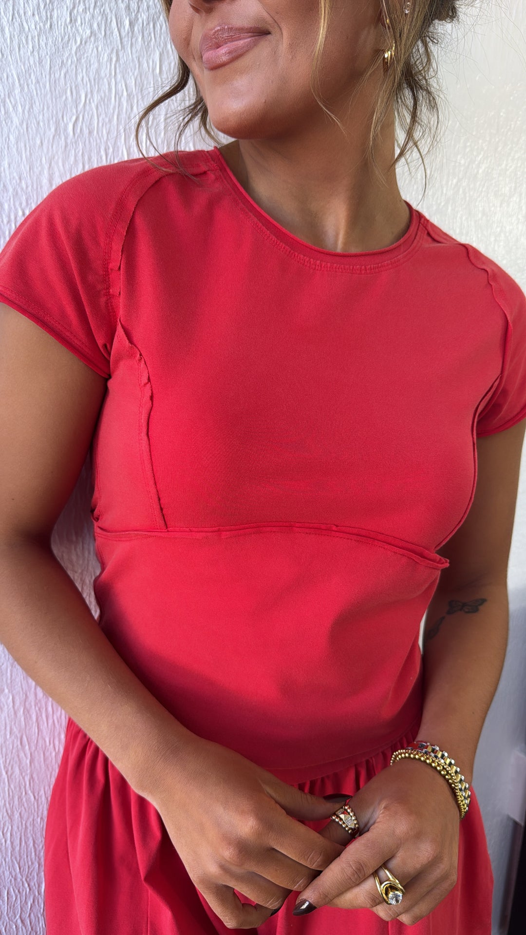 Jetset Lounge Set, Tomato