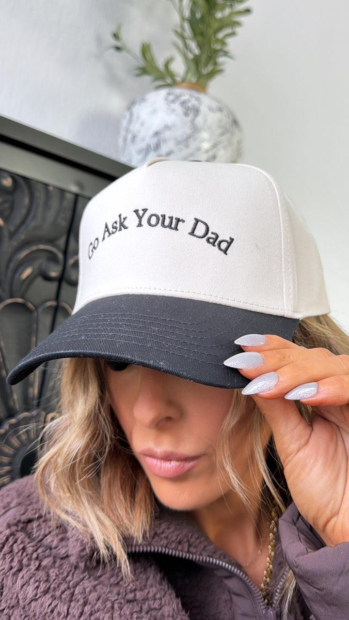 Go Ask Your Dad, Vintage Trucker Hat