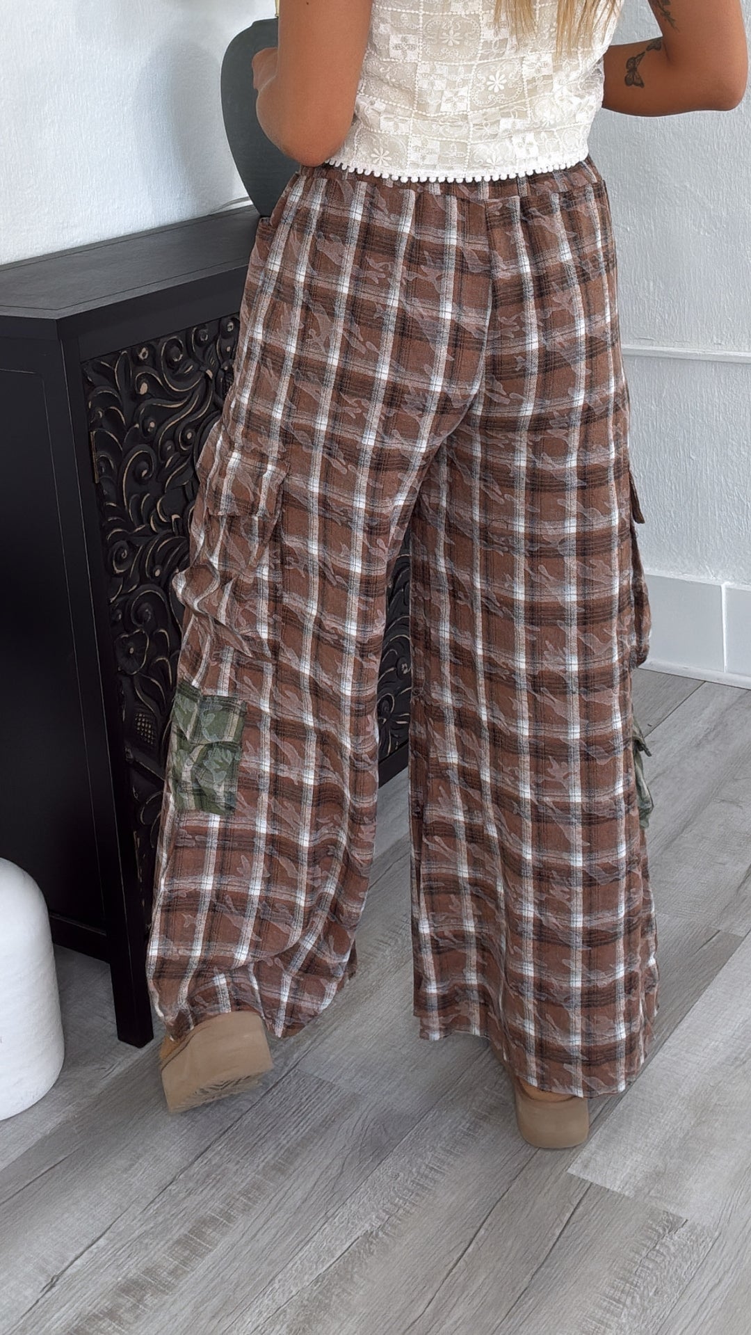 Hazel Haze Pants, Chocolate