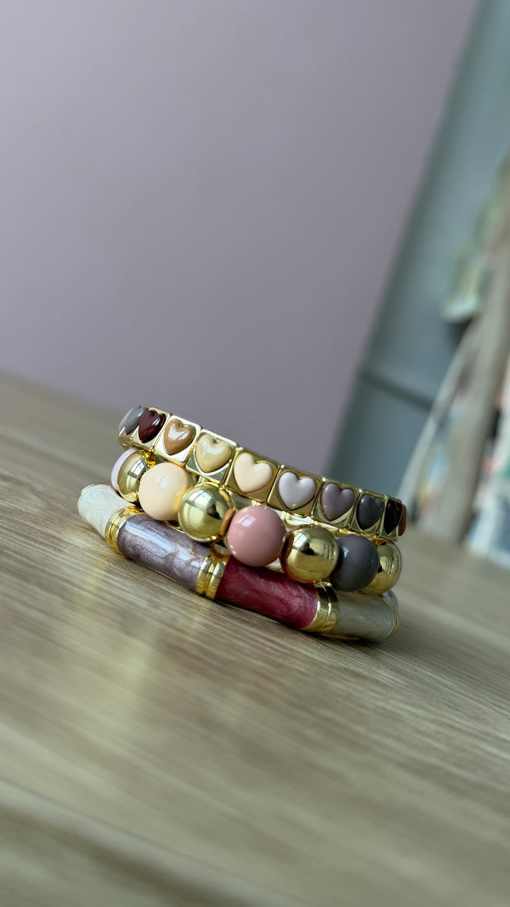 Chic Neutral Bracelet Stack