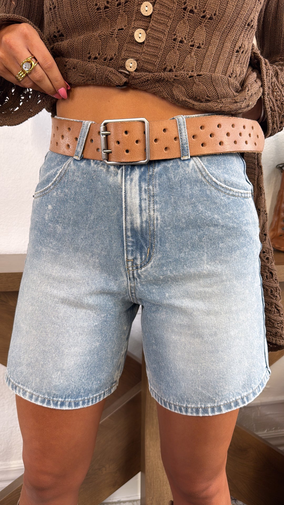 BY TOGETHER: Denim Jean Shorts