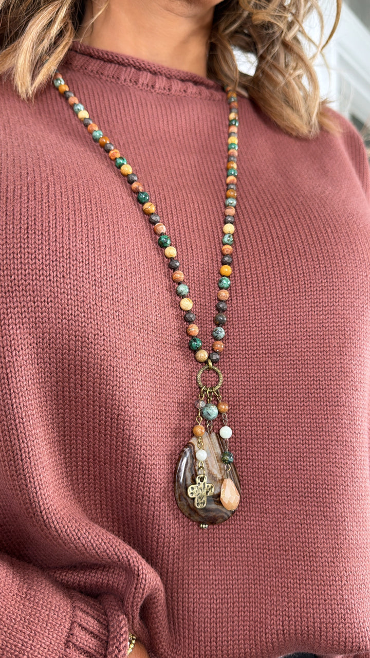 Renora Necklace, Autumn