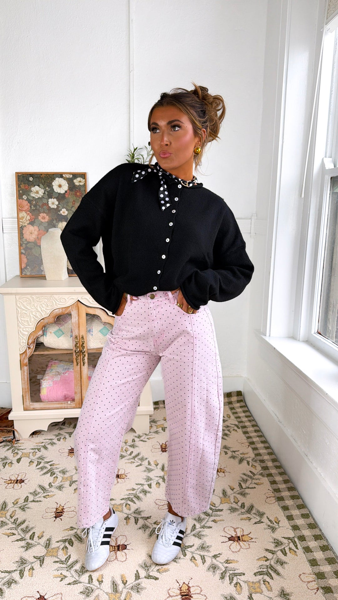 Little Polka Dot Barrels, LT. Pink