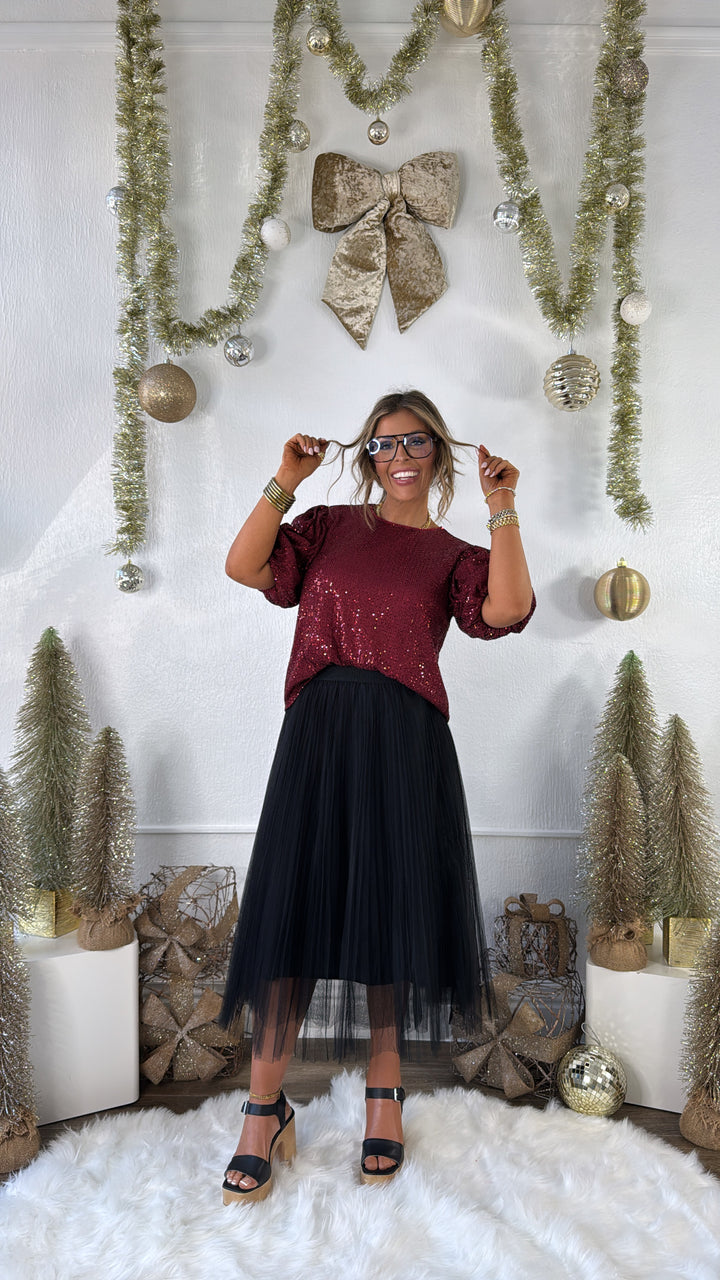 Every Occasion Mesh Tutu, Black