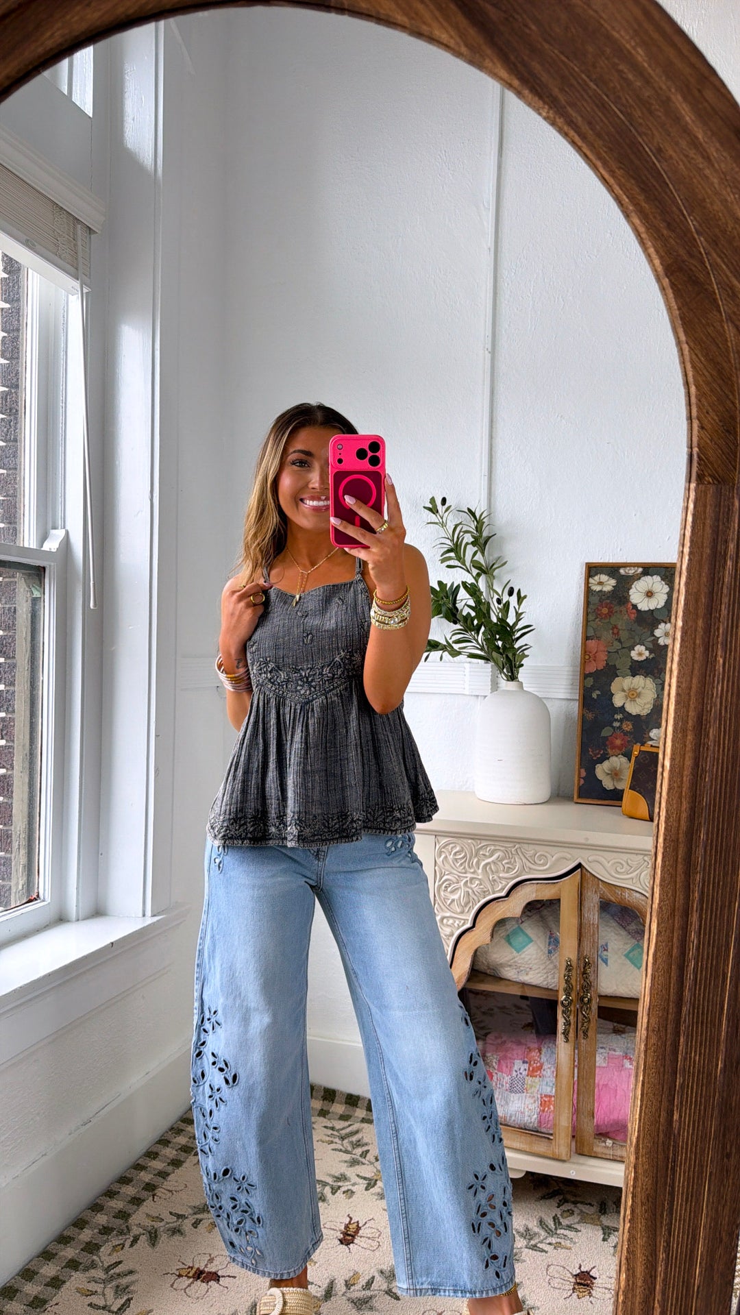 Juliette Tank Top, Black