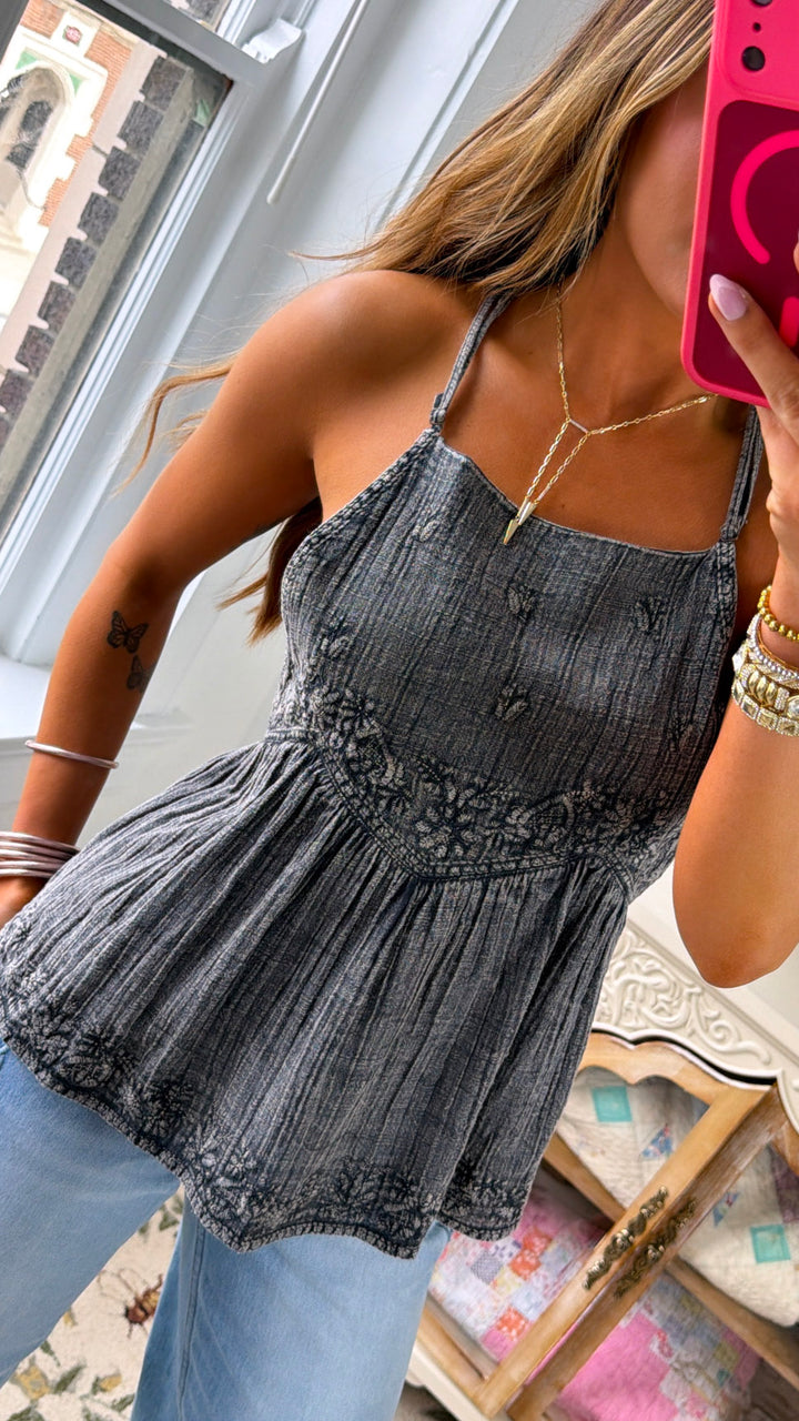 Juliette Tank Top, Black