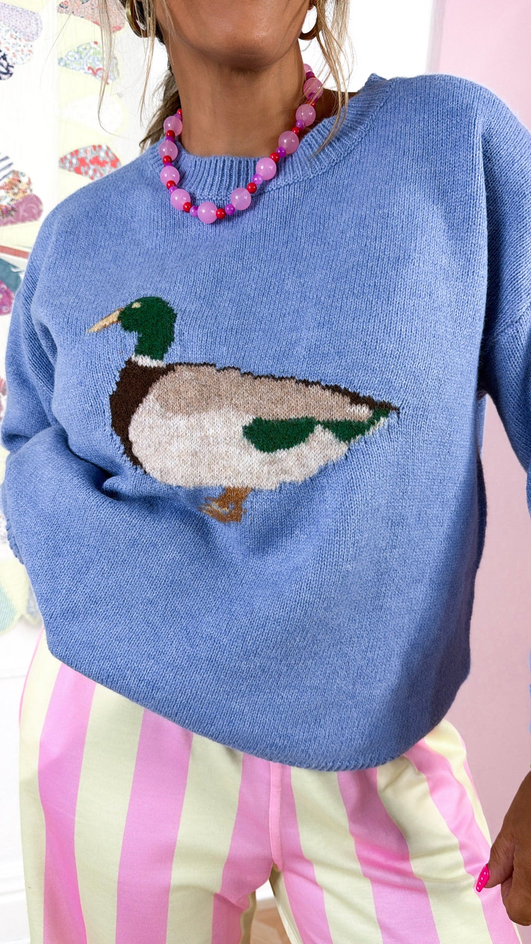 Sitting Duck Sweater, Coastal