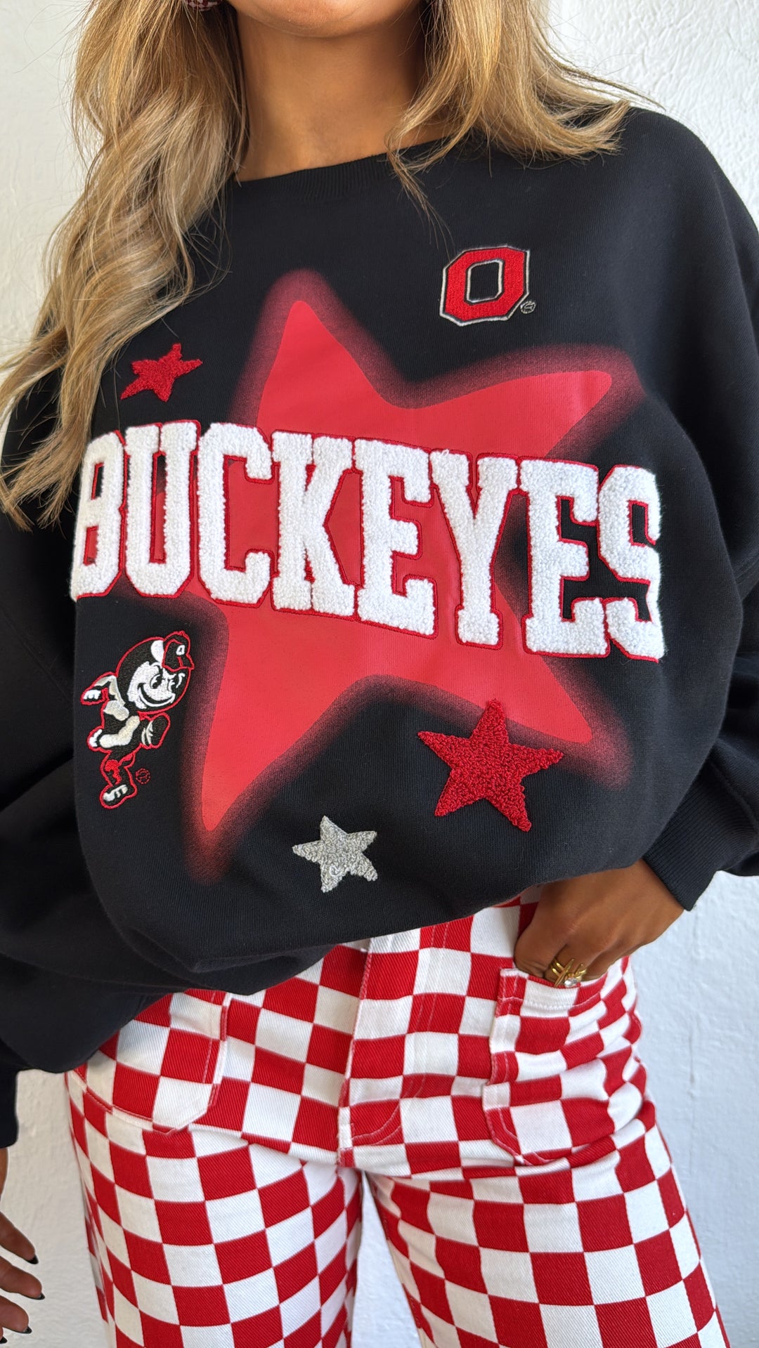 Scarlet Spirit Crewneck, Washed Black