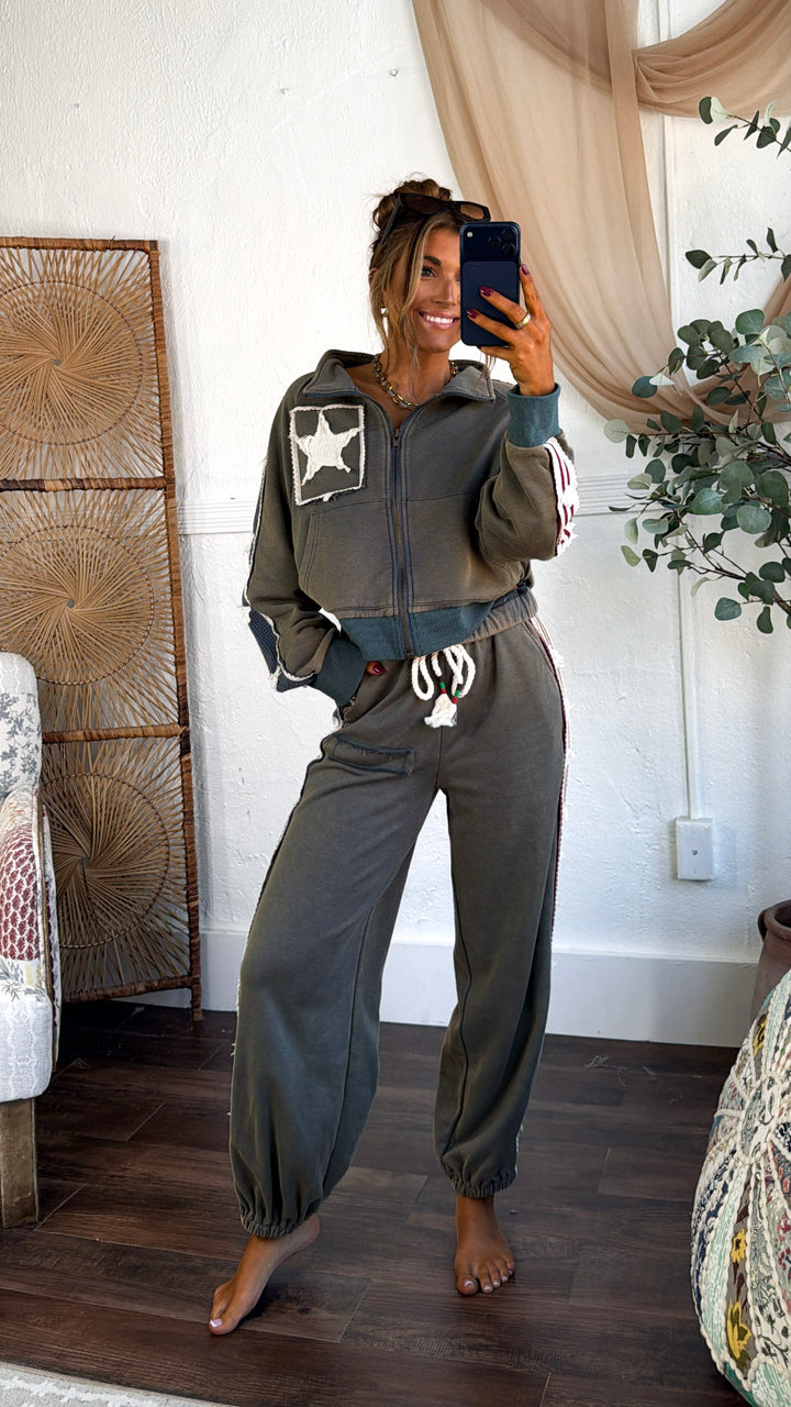 American Dream Jogger Pant, Vintage Moss