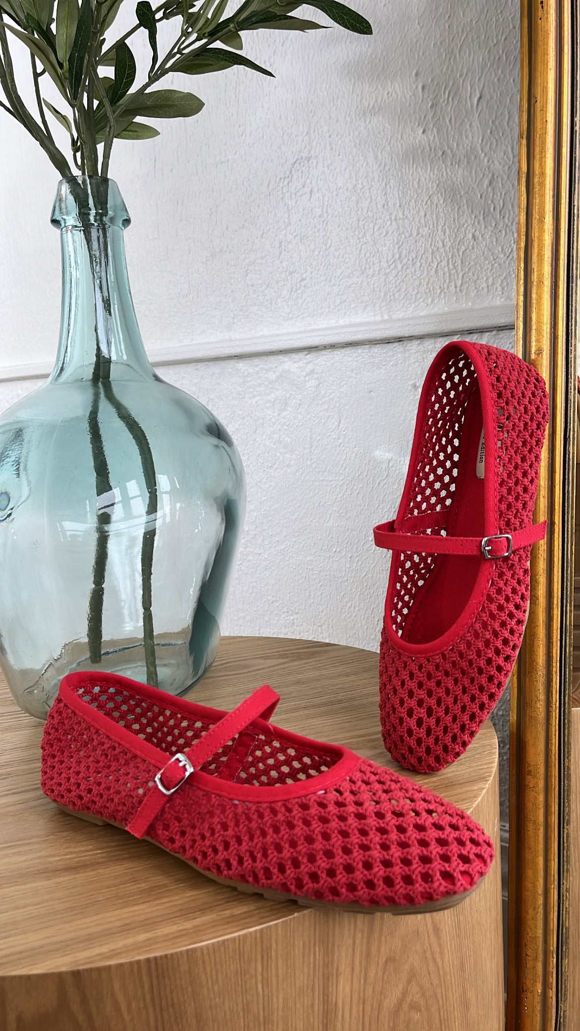 Dorothy Woven Ballet Flats, Red – Everyday Chic Boutique