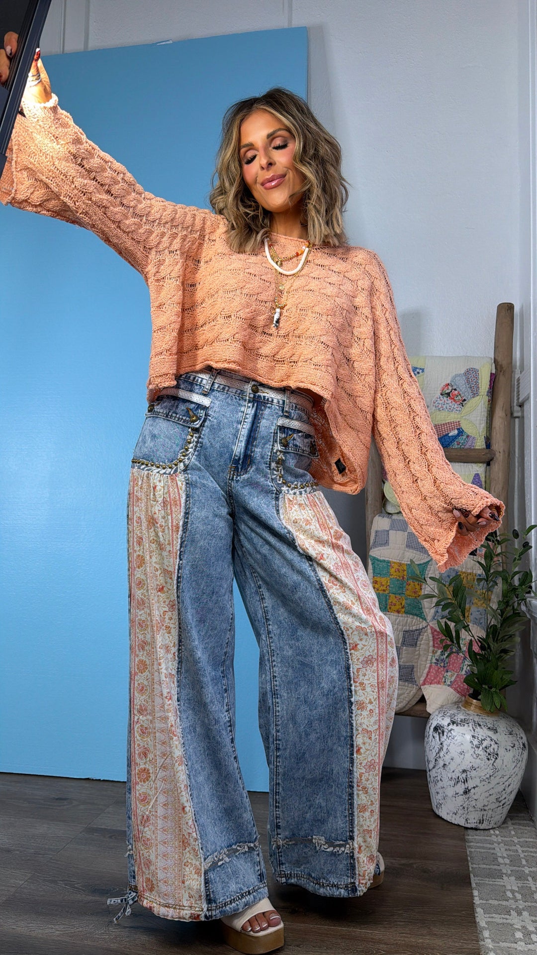 Sunshine Lane Denim Pant
