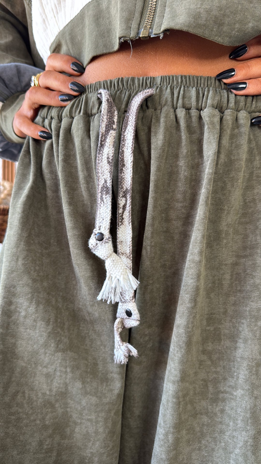 Easy Street Joggers, Olive