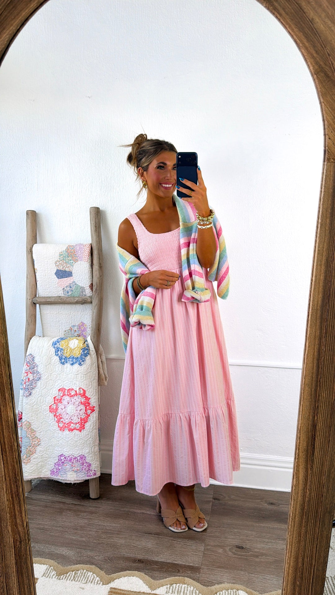 Raspberry Springs Maxi Dress, Pink