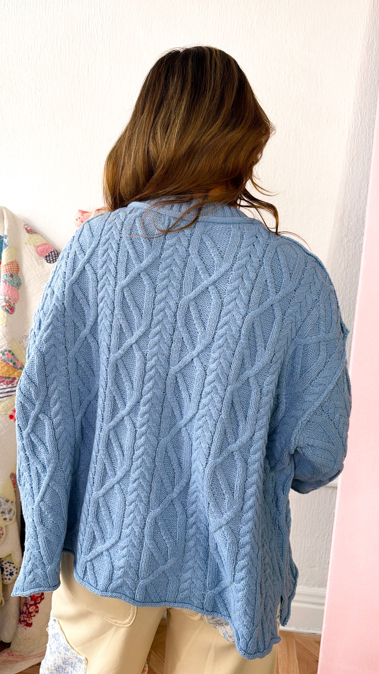 Silas Knit Cardigan, Sky Blue – Everyday Chic Boutique