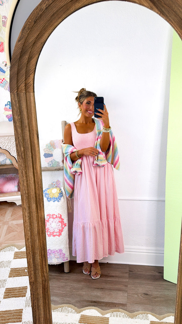Raspberry Springs Maxi Dress, Pink