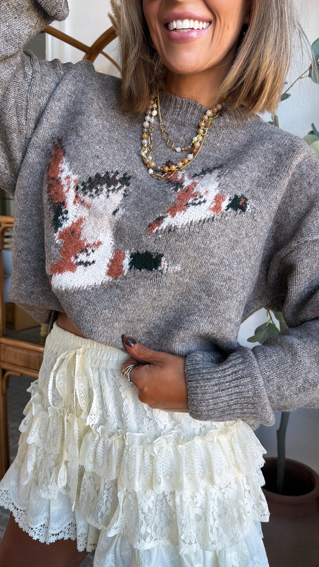 Mallard & Co Sweater, Mocha
