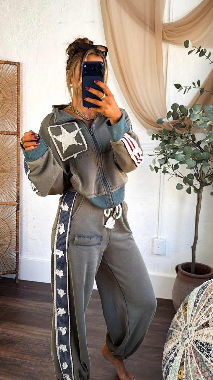 American Dream Jogger Pant, Vintage Moss