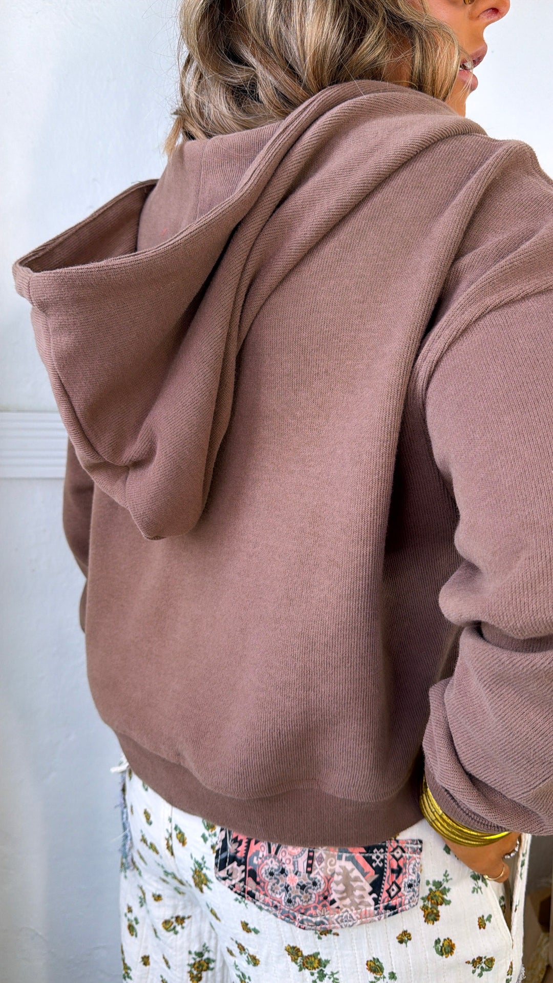 Desert Horizon Zip Up, Espresso